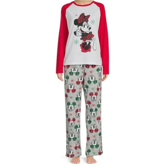 Disney Minnie and Mickey Mouse PJ Set Size 3X - Picture 1 of 16